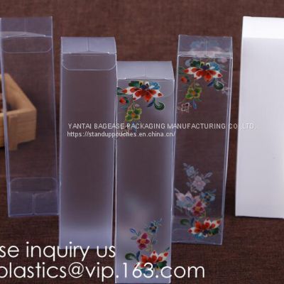 Soft Crease Folding PVC Clear Plastic Box, Custom Design Clear Plastic Box , PVC Packaging Box , Plastic Packaging Box