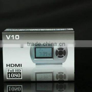 2014 Newest 1080P Night Vision Dvr V10 Camera Clock With HDMI Cable photo-4