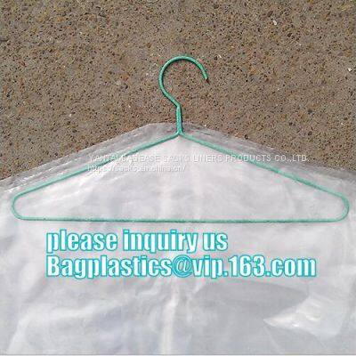 Clothing Packing 60cm Width Dustproof Plastic Dry Cleaning Laundry Bag,Custom Poly Dry Cleaning Bags For Garment Plastic photo-5