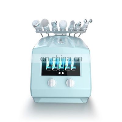 8 in 1 skin rejuvenation water oxygen whitening peel ultrasonic facial cleansing machine