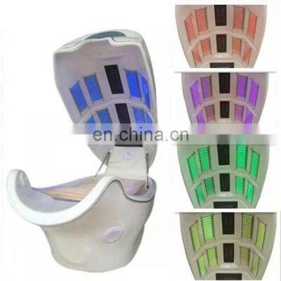 New Arrival LED Light Therapy Far Infrared Detox Slimming Sauna Spa Cpasule With MP3 Player System photo-2