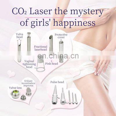 Portable Co2 Fractional Laser Vagina Tightening Photon Rejuvenation Device 4D Beauty Device Scar Stretch Mark Removal Machine