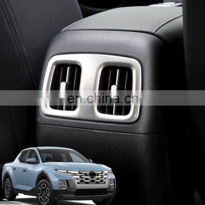 Car Accessories For Hyundai Santa Cruz 2022 Storage Box Air Outlet Vent Panel Cover