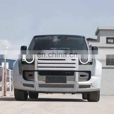 Runde New Arrival Resin Material For Land Rover Defender Lumma Style Wide Body Kit Hood Front Bumper Side Skirts Wheel Eyebrow