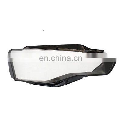 Front headlamps transparent lampshades lamp shell masks headlights cover lens Replacement For Audi A5 2012-2016