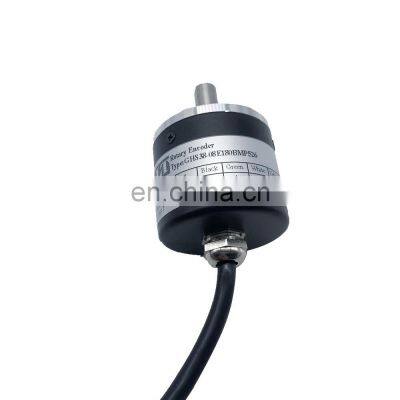 GHS38-08E360BMP526 360ppr Directly 5 Wires Out Rotary Encoder Solid Shaft Incremental Encoder photo-2
