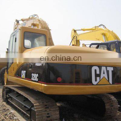 Used Caterpillar 320CL crawler excavator in stock in Shanghai