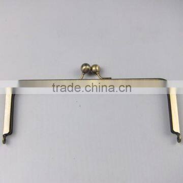 China manufacturer cheap antique brass DIY matel bag frames