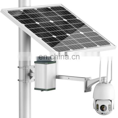 80W 40A Battery Solar Panel HD 5MP 30X ZOOM Security IP Camera Wireless 3G 4G SIM Card Outdoor PTZ CCTV Surveillance Cam CamHi