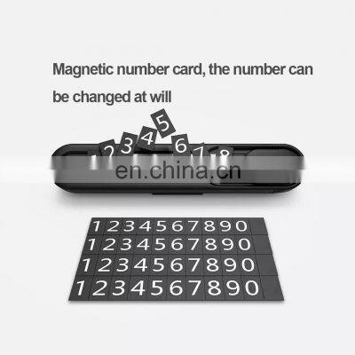 Nextool Multifunctional Parking Sign Built-in Seat Belt Cutter Thimble Window Breaker Magnetic Hidden Number Parking Card photo-5