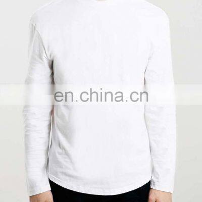 Custom Design High Quality Wholesale Price Tee Shirt Long Sleeve Polo T-Shirt for Men photo-3