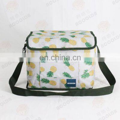 Customized size color lunch cooler bag shoulder bag food warm keeper