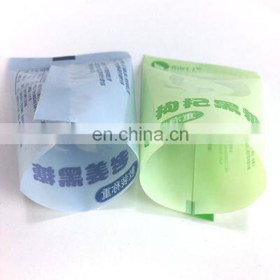Custom Transparent Back Sealed Chocolate Bag Clear Food Packaging Film on Roll Sugar Salt Seasoner Sachet Packaging Film photo-2