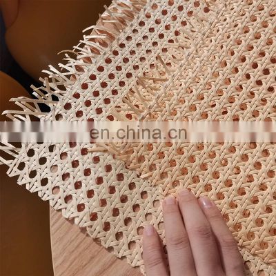 Custom Maded Customized Viet Nam Natural Rattan Cane Webbing 100% Natural Rattan Made In China