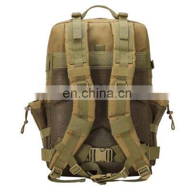 45L Waterproof Workout Training Fitness Camouflage Outdoor Sports Bag Tactical Backpack photo-3