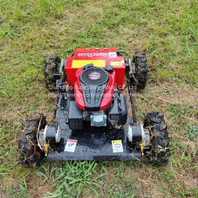 rc remote control lawn mower, China robotic slope mower price, remote control mower price for sale