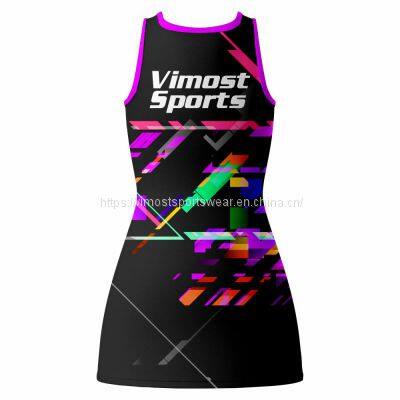 2023 Wholesale Full Customized Netball Dress With Cool Design photo-2