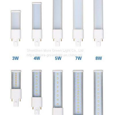 China Supplier 2Pin LED Plug Tube Light 6W G23 PL Lamp photo-3