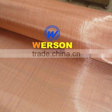 75mesh radio frequency interference shielding copper wire mesh