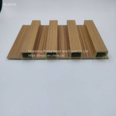 WPC Exterior Outdoor Decorative Wall Cladding Panel Design Coextrusion Panel Wooden Siding Board Building Material  150-17mm