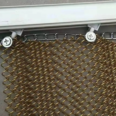 Metal Architectural Mesh Curtain Exterior Wall Cladding Flexible Metal Mesh photo-5