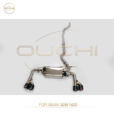 Stainless Steel Exhaust System Catback for BMW 220i F22 B48/M235i F22/M240i G42/328i N20/320I G20 Muffler With Valve High-performance Auto Parts photo-4