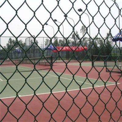 Customized Direct Factory Galvanized PVC Coated Chain Link Fence