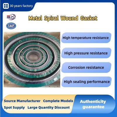 Carbon Steel Spiral Wound Gasket Flange Ring Gasket Filled With Graphite Spiral Wound Gasket