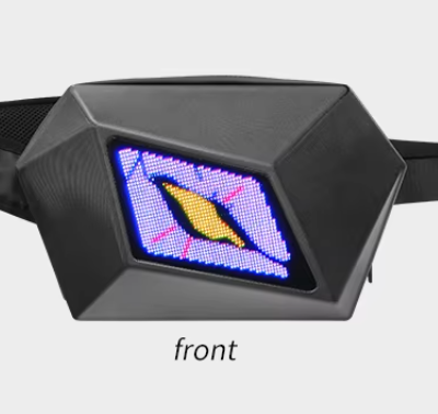 DIY Cool Black LED Knight Backpack（Wechat:13510231336） photo-2