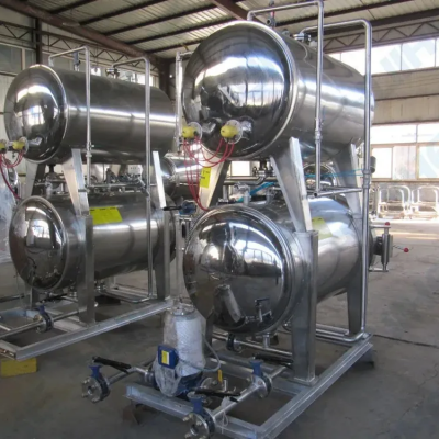 Шанхайская высоконапорная вертикальная машина для обработки в герметичных пакетах / вертикальный автоклав для обработки консервов из мяса