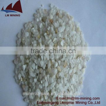 silica sand/white quartz sand for water treatment