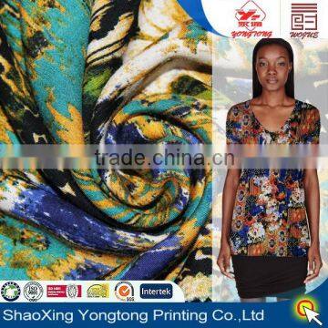 2014 china fashion style print viscose rayon fabric