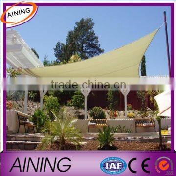 New material HDPE shade sail for garden (rust)