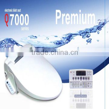 Heated electric toilet seat bidet toilet seat automatic self-clean toilet seat