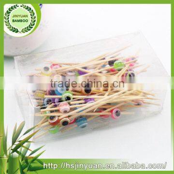 Wholesale Cheap first grade cocktail bamboo twist picks