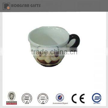 Novel ceramic custom chef tube cup japan