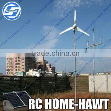 1kw 2kw 3kw 5kw wind solar power hydrid system for home on-grid off-grid