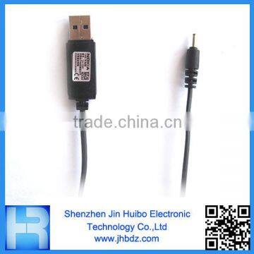 For Nokia Mini Round Plug USB Charging Data Cable for Nokia Black By Jin Huibo