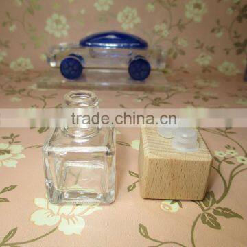 Shenzhen Lihome Hot Sale Min Hanging Glass Bottle Car Perfume With Tassel photo-5