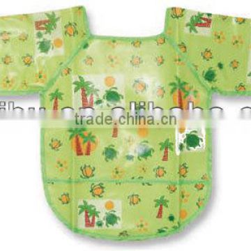 PM2684 Baby PVC Bib with Long Sleeve