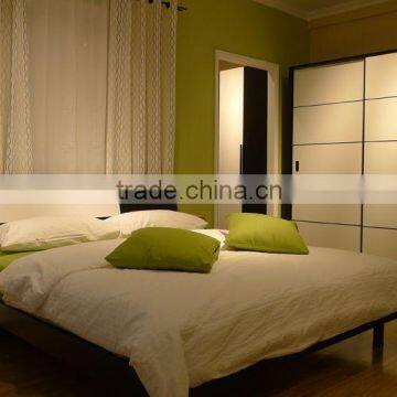 China Manufacturer Modern 3 Piece Bedroom Furniture Set - Wardrobe, Dressing Table , Bed(SZ-BFA8003) photo-3