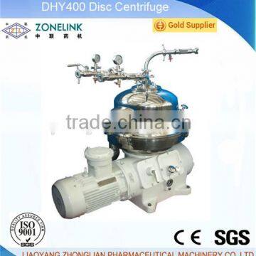 DHY400 oil water disc separator machine