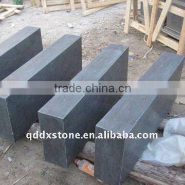 dark honed bluestone borderstones