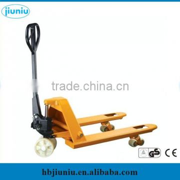 China factory manual hydraulic pallet jack, 2000kg hand pallet truck