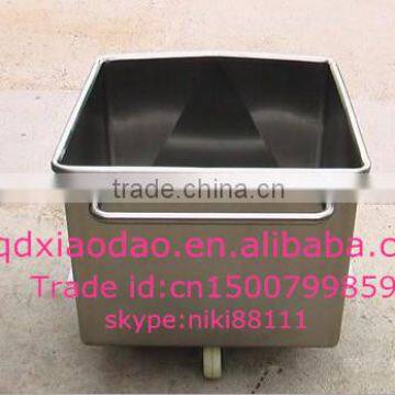 stainless steel 200L stainless steel meat cart with wheels