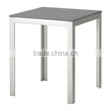 aluminium chairs and tables