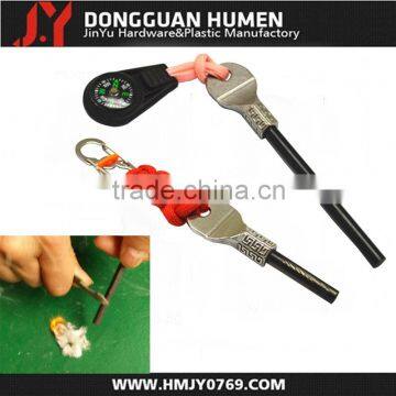 Survival flint rod flint stone fire starter with factory price