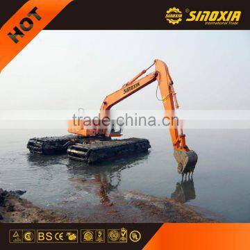 sand dredging machine pontoon excavator SX300SD for sale
