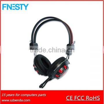 good performance wired stereo headphone for computers