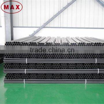 Flange joint PVC gas pipe black PVC pipe used to transport mashgas